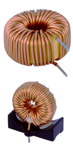 Iron-core (Yellow and white loop) Filter Inductance